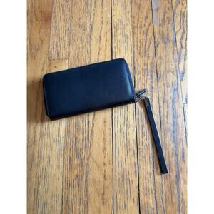 Bveyzi Wallet Womens One Size Black RFID Blocking Zip Around Wristlet Organizer